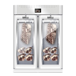 Dulap frigorific pentru maturare carne cu 2 uși sticlă, 300 kg, STG GREEN MEAT 1500 VIP - Img 4