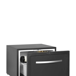 Frigider Minibar cu noptieră neagră Hotel, Tefcold - Img 4