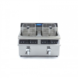Friteuză cu inducție 2x 8 Litri, cu robinet - Img 4