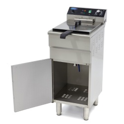 Friteuză electrică 16 Litri cu robinet și suport tip dulap - Img 5