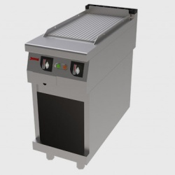 Fry top electric cu suprafață striată, Jemi - Img 2