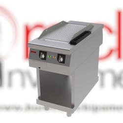 Fry top electric striat 45x100 mm, Jemi
