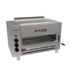Grătar pentru steak, burger BroilyGrill pe gaz, Casta 1040x600/780x745 mm - Img 2