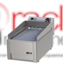 Grill electric cu apă, striat