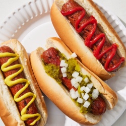 Grill rolă pentru hotdog cârnați/cremwurst, 5 role Beckers - Img 4