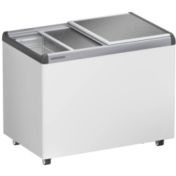 Ladă de congelare pentru înghețată, cu capac glisant din aluminiu, 251 litri, Alb, Liebherr - Img 5