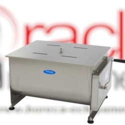 Malaxor carne manual cu 2 axe, 60 Litri