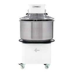 Malaxor cu spirală, cap rabatabil și cuvă detașabilă, 33 L, 24 kg, 2 viteze - Img 7
