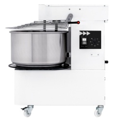 Malaxor cu spirală, cap rabatabil și cuvă detașabilă, 41 L, 35 kg, 2 viteze - Img 8