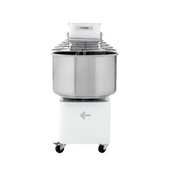 Malaxor cu spirală și invertor, cuvă și cap fixe 60 L, 48 kg - Img 7