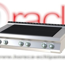Mașină de gătit electrică 6 plite radiante, de banc
