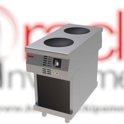 Mașină de gătit electrică cu inducție Wok, 2 zone de gătit Jemi