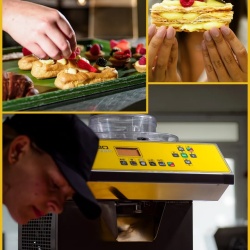 Mașină multifuncțională de înghețată, creme și pasteurizator 40 L/h, răcire aer/apă, RoboCream - Img 8