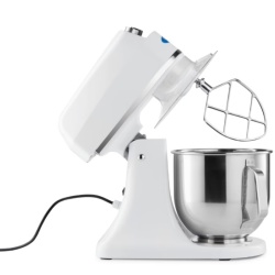 Mixer Alb Profesional - 7 L - Până la 2 kg de Aluat, Maxima - Img 3