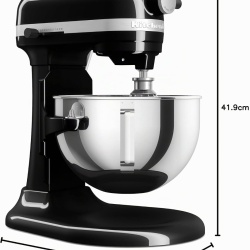 Mixer cu bol 5.2 L, Model HEAVY DUTY, Onyx Black - KitchenAid - Img 5