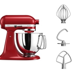 Mixer planetar Artisan KitchenAid, 4.8 Litri, roșu - Img 8
