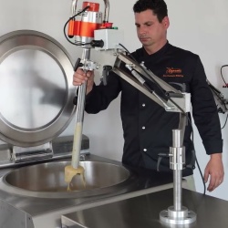 Mixer profesional cu suport de masă, Easymix 800 turbo, 75-300 L - Img 3
