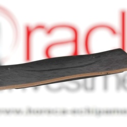 Platou negru sushi 36,5x12,5x2 cm, set de 4 bucăți, Sucro PuraSangre