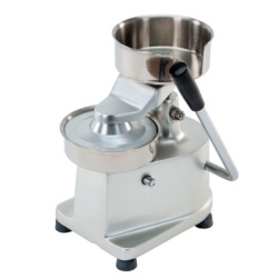Presă manuală de format Hamburger, inox 130 mm - Img 2