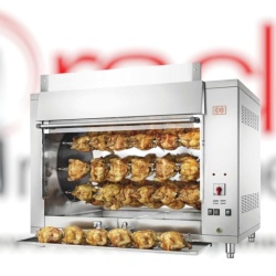 Rotisor planetar electric, 8 țepușe, 48 pui, CB Italia