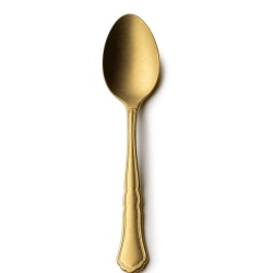 Set de 12 lingurițe aurii, Florencia Vintage Gold - Img 4