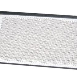 Tavă de aluminiu perforată 600x400 mm, cu 4 margini - Img 2