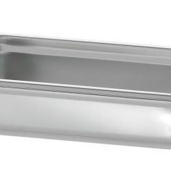 Tavă de inox (suprafață mată) GN1/3 h 65 mm - Img 2