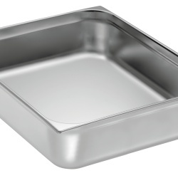Tavă gastronomie GN 2/1 din oțel inoxidabil, adâncime 150 mm - Img 2