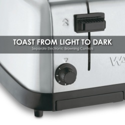 Toaster de pâine profesional, 4 sloturi, Waring - Img 3