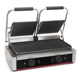 Toaster dublu cu mecanism prin apăsare pe plăci striate - Img 3
