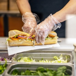 Vitrină frigorifică ingrediente cu capac sandwich sau pizza, 1328x260 mm, Infrico - Img 7