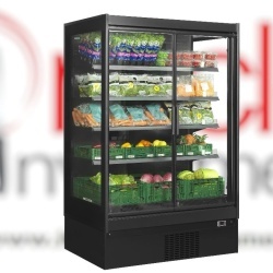 Vitrină frigorifică Supermarket 770 Litri cu ușă de sticlă, Tefcold