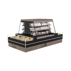 Vitrină frigorifică tip insulă, autoservire 3600x1735 mm, Biggie magazin sau supermarket, Infrico - Img 5