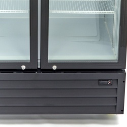 Vitrină frigorifică verticală 800 L, pentru băuturi, cu două uși, Maxima - Img 4