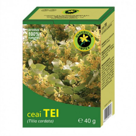 Ceai de tei Hypericum impex vrac 40 g