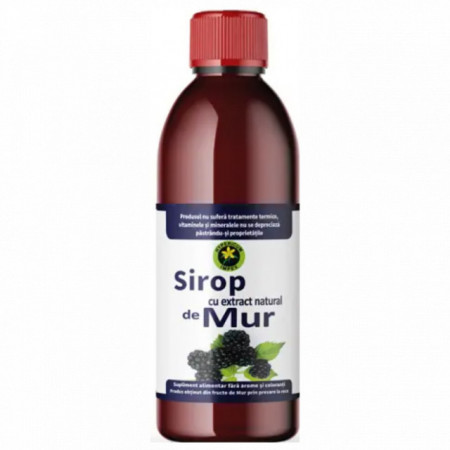 Sirop de mur cu zahar 500ml