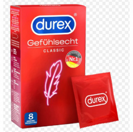 Prezervatice Durex Clasic 8 bucati