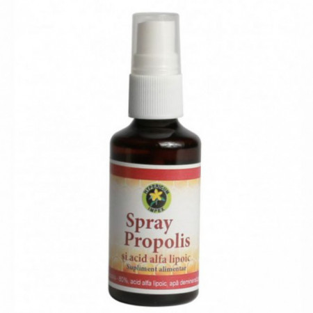 Spray Propolis si acid alfa lipoic 50 ml