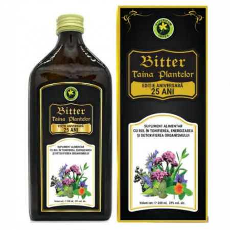 Bitter taina plantelor negru 200ml
