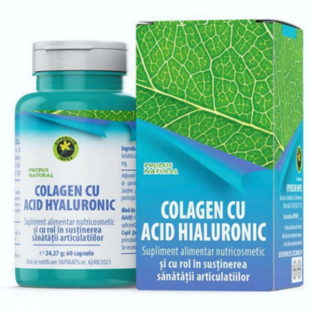 Capsule colegan cu acid hialuronic 60cps
