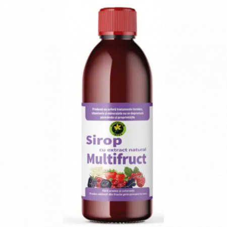 Sirop multifruct cu zahar 500ml