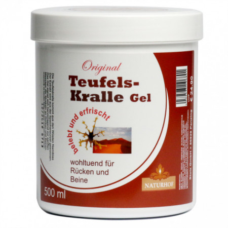 Gel Cu Gheara Diavolului- NATURHOF 500 ml