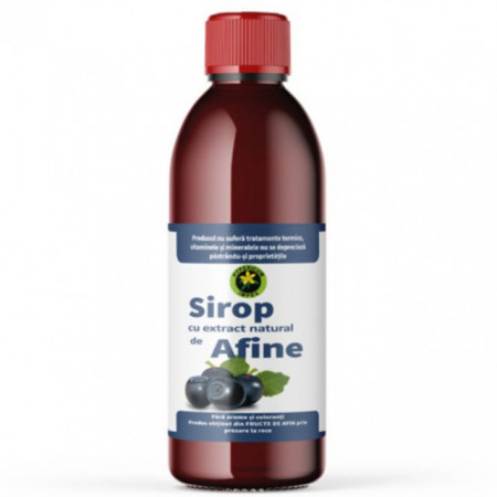 Sirop de afin cu zahar 500ml