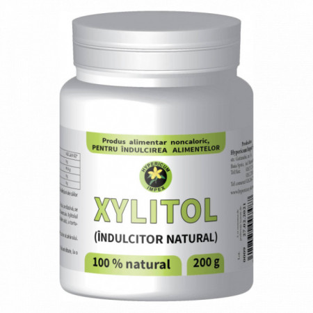 Xylitol indulcitor pulbere 200 g - Hypericum