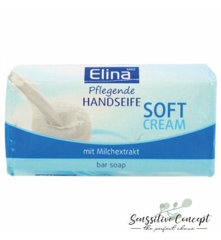 Sapun solid cu extract de lapte 100g Elina Med