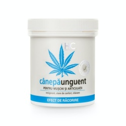 CânepăUnguent 5% ulei de cânepă și efect de răcorire 250ml