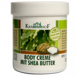 Cremă de Corp Krauterhof cu Unt de Shea, 100ml – Nutriție Intensă și Protecție pentru Piele Uscată și Sensibilă – Format Practic în Tub – Calitate Germană