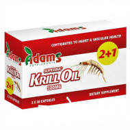 Pachet (2+1gratuit) Krill Oil 500mg Superba 30 capsule