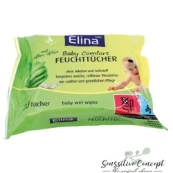 Servetele umede pentru copii cu aloe vera 20*21cm Elina Med