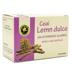 Ceai Lemn Dulce Vrac (Glycyrrhiza glabra) Hypericum, 30 g
